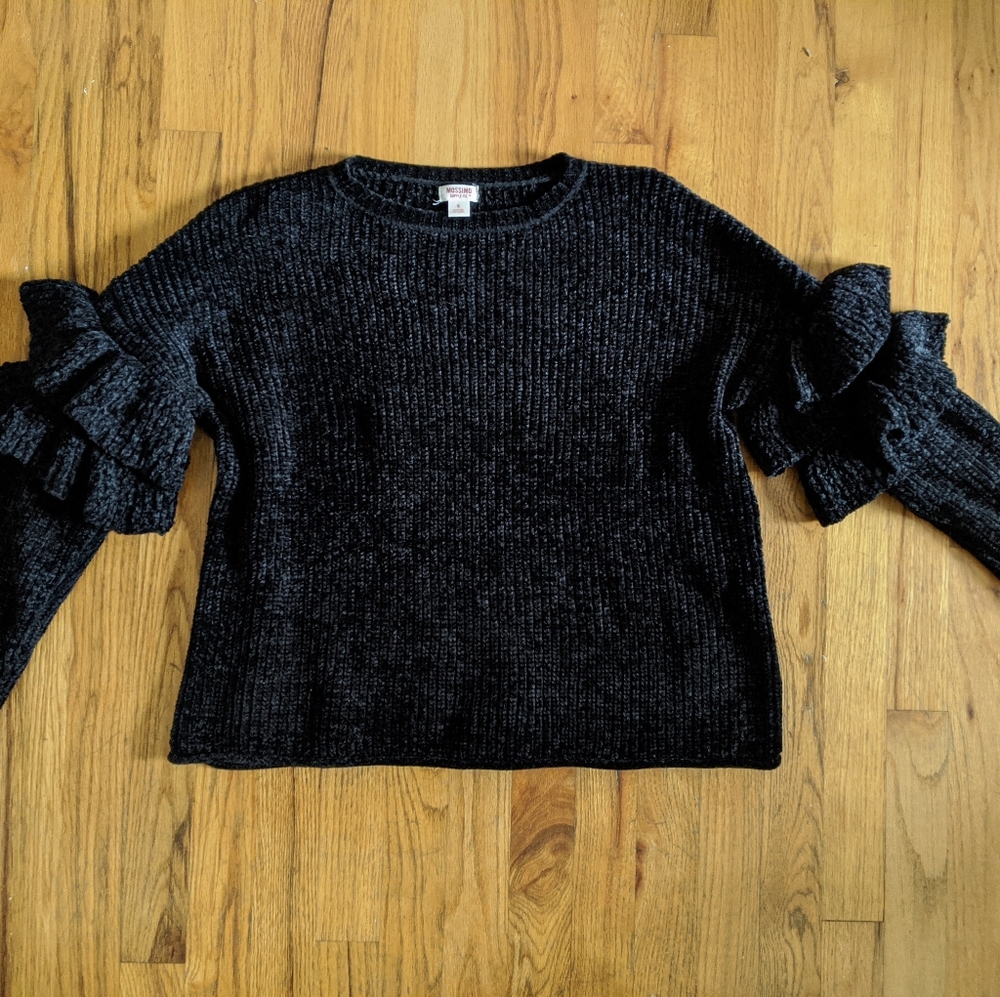 Recycled Black Sweater